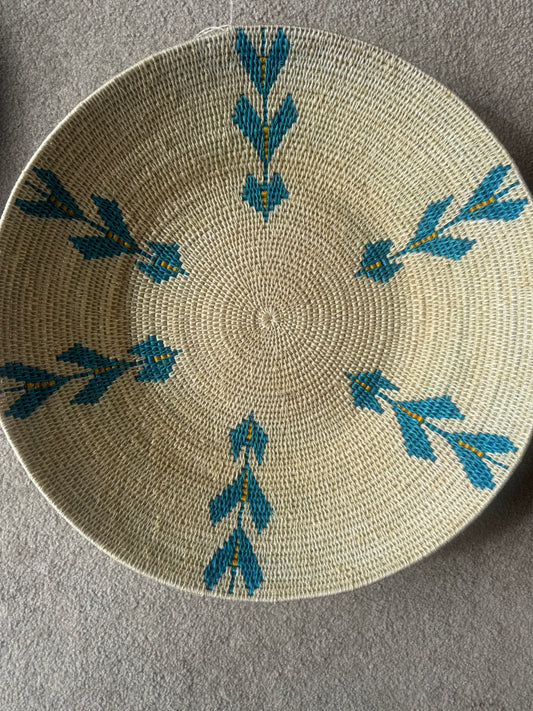 Blue & Yellow Basket