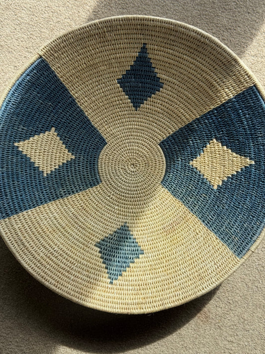 Blue & Cream basket